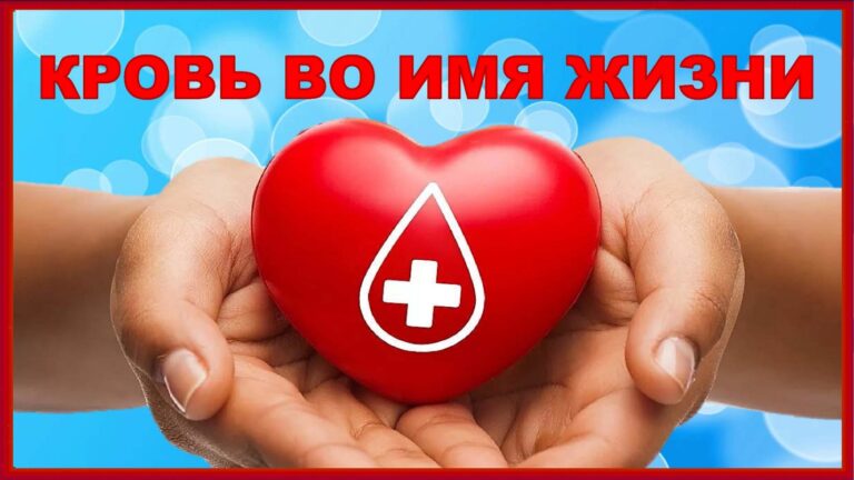 Всемирный день донора крови 14 июня 2025 г.