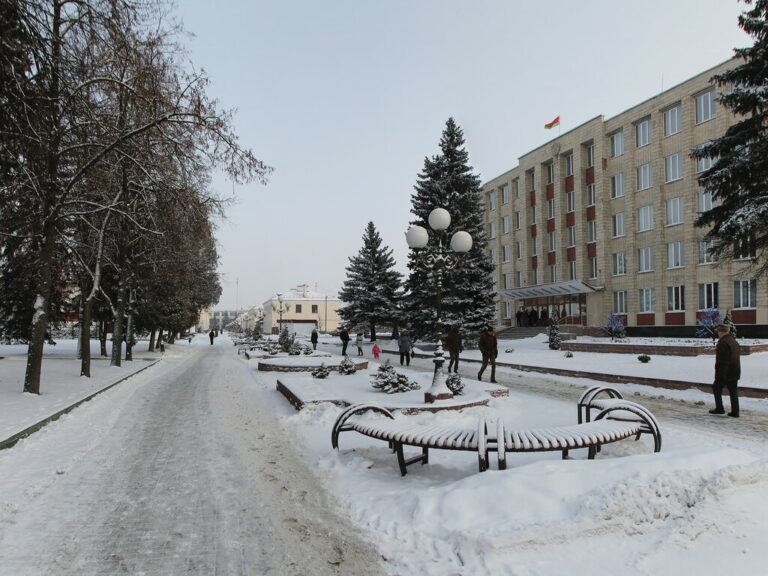 Обеспечение безопасности  в зимний  период в порядке реализации здорового  городского планирования населенных мест Кобринского района