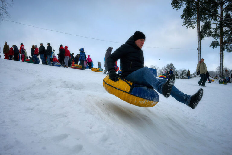 Тюбинг – травмоопасное развлечение!